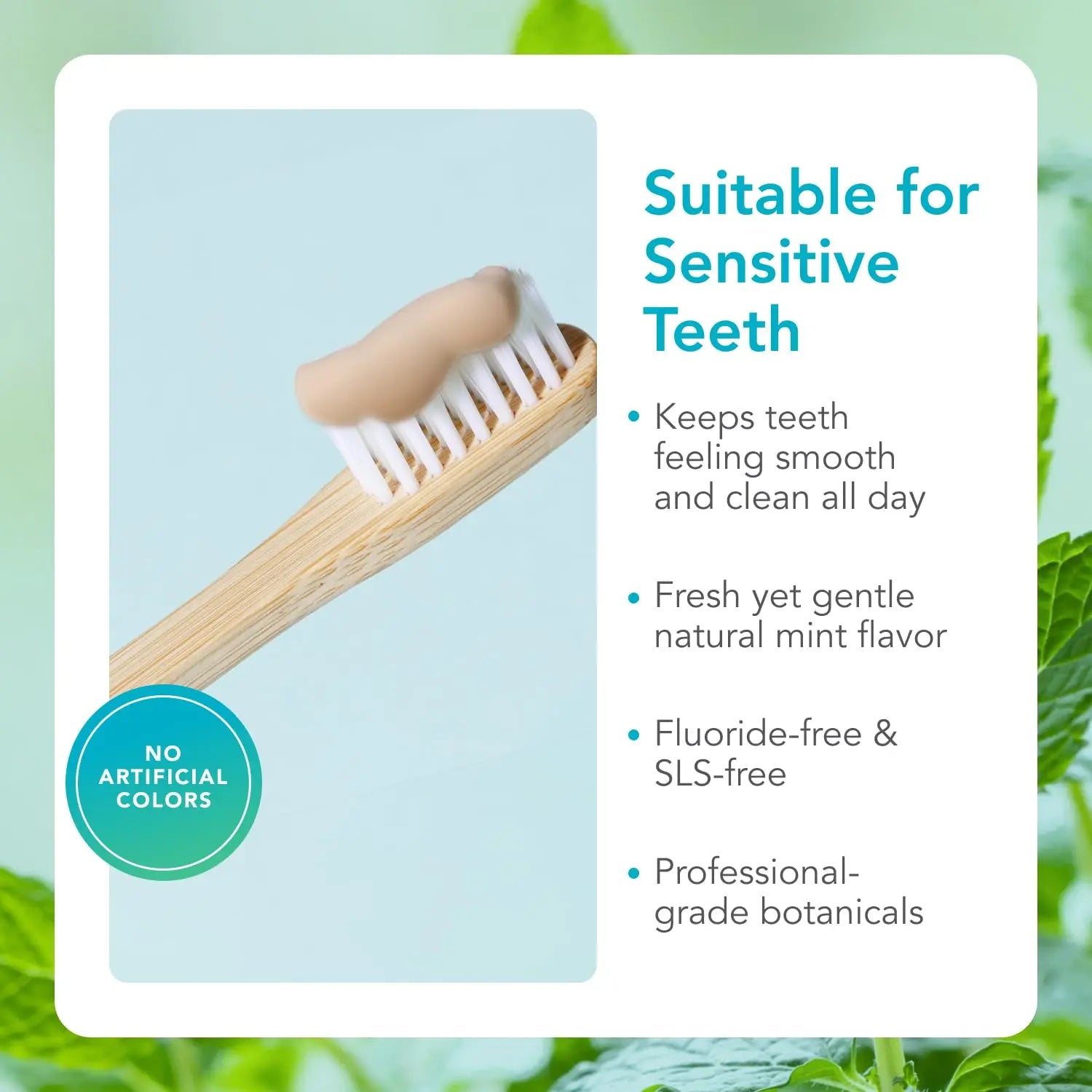 Biocidin Dentalcidin Fluoride Free Teeth Whitening Toothpaste for Adults - Plant-Based Toothpaste - Promote a Healthy Oral Microbiome, Remove Biofilm Plaque (3 Oz) Bio-Botanical Research Au supplements