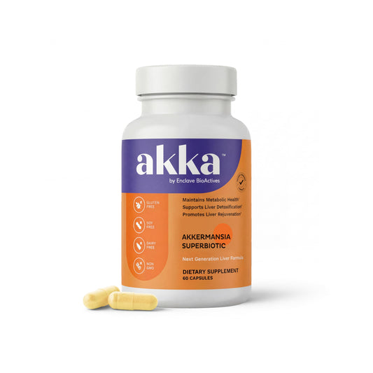 AKKA - Akkermansia Probiotic Liver Cleanse Detox & Repair - Liver Health Supplement for Energy, Digestion & Metabolism with Akkermansia Muciniphila (AKKA Superbiotics), AKKAUS supplements