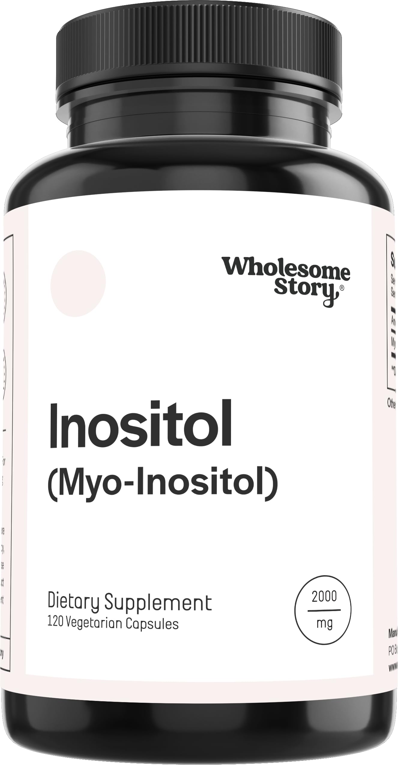 Pure Inositol Supplement | Myo-Inositol Supplement | Inositol Powder Capsules Wholesome Story Au supplements