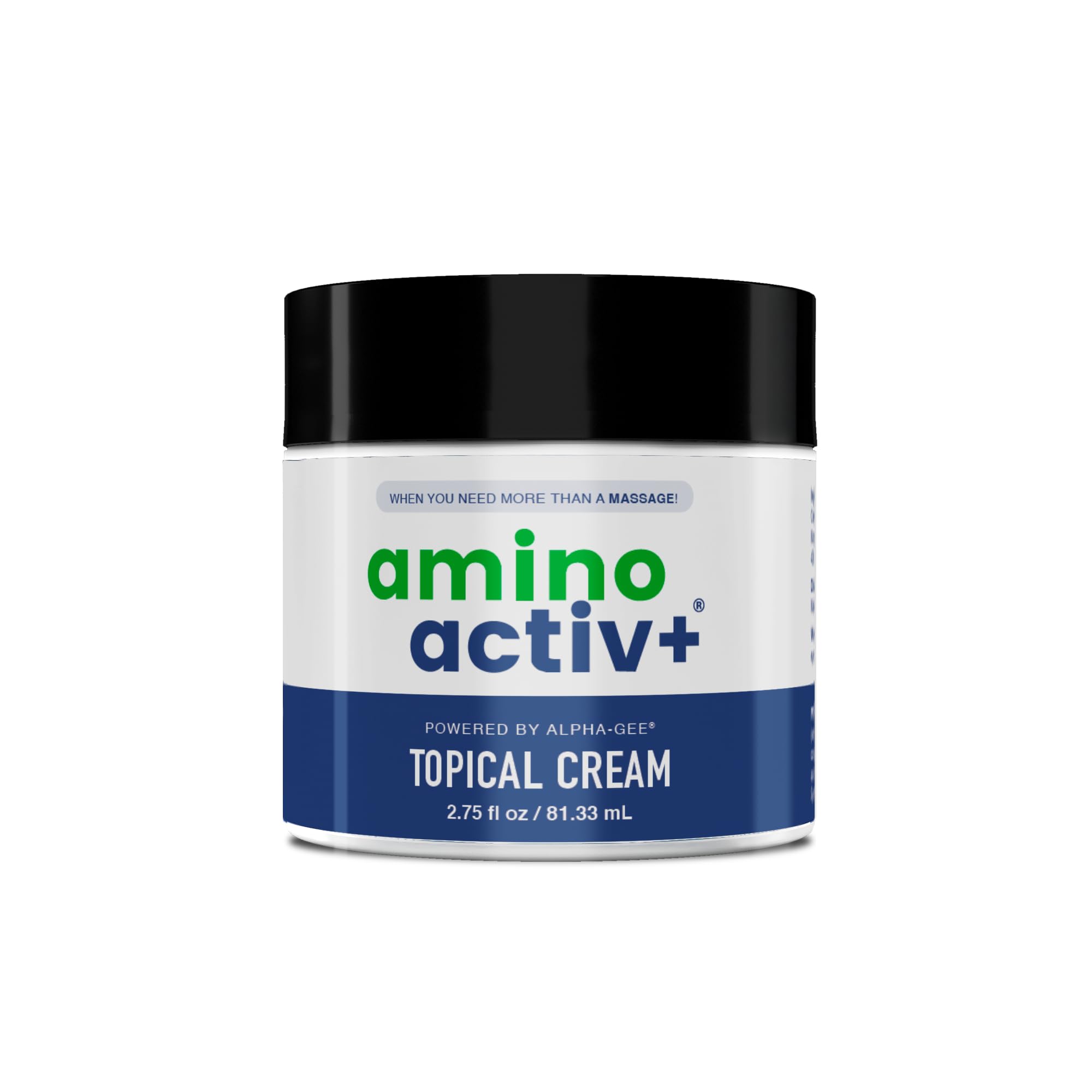 Amino Activ Topical Cream, Featuring Alpha-GEE, 2.75fl oz Amino Activ Au supplements