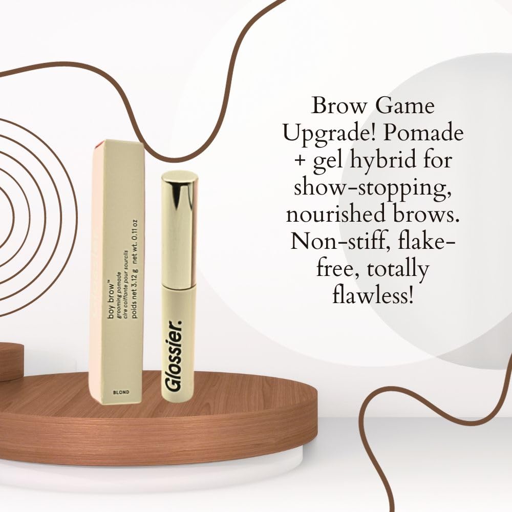 Glossier Boy Brow Volumizing Eyebrow Gel-Pomade - Blond - Light-Medium Blond Glossier Au supplements