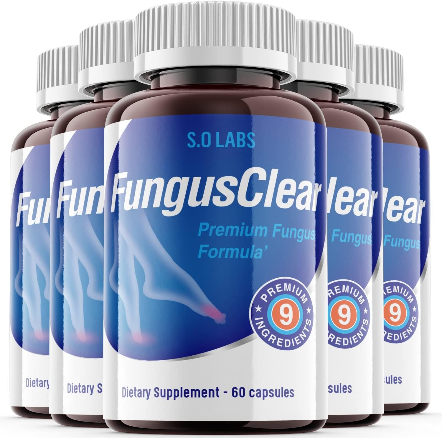 Official Fungus Clear Probiotic for Men and Women (5 Pack) Innocent Supplements Store Au supplements