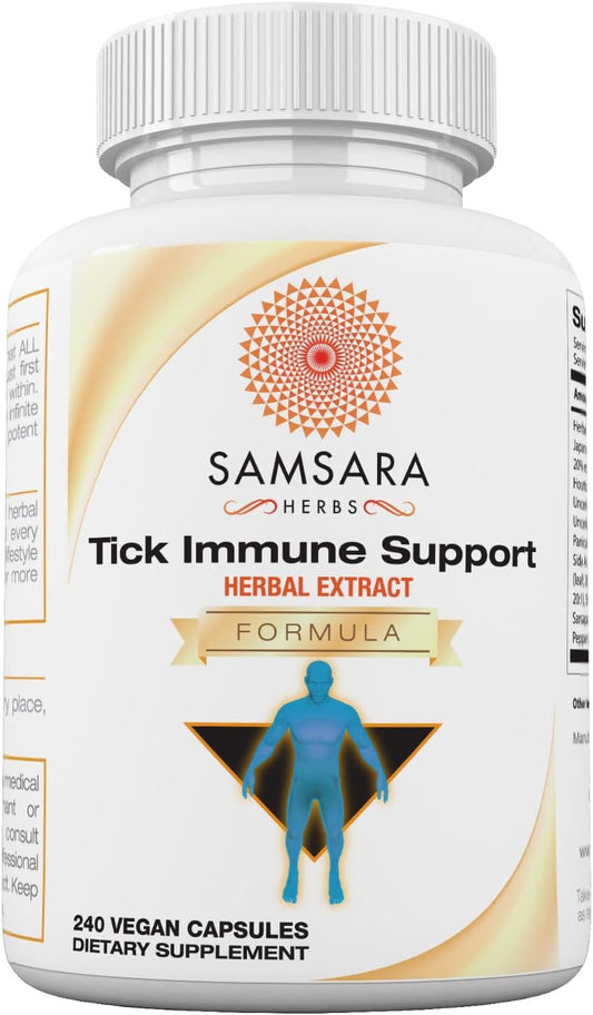Samsara Herbs Tick Immune Support - (240 Capsules) Samsara Herbs StoreUS supplements