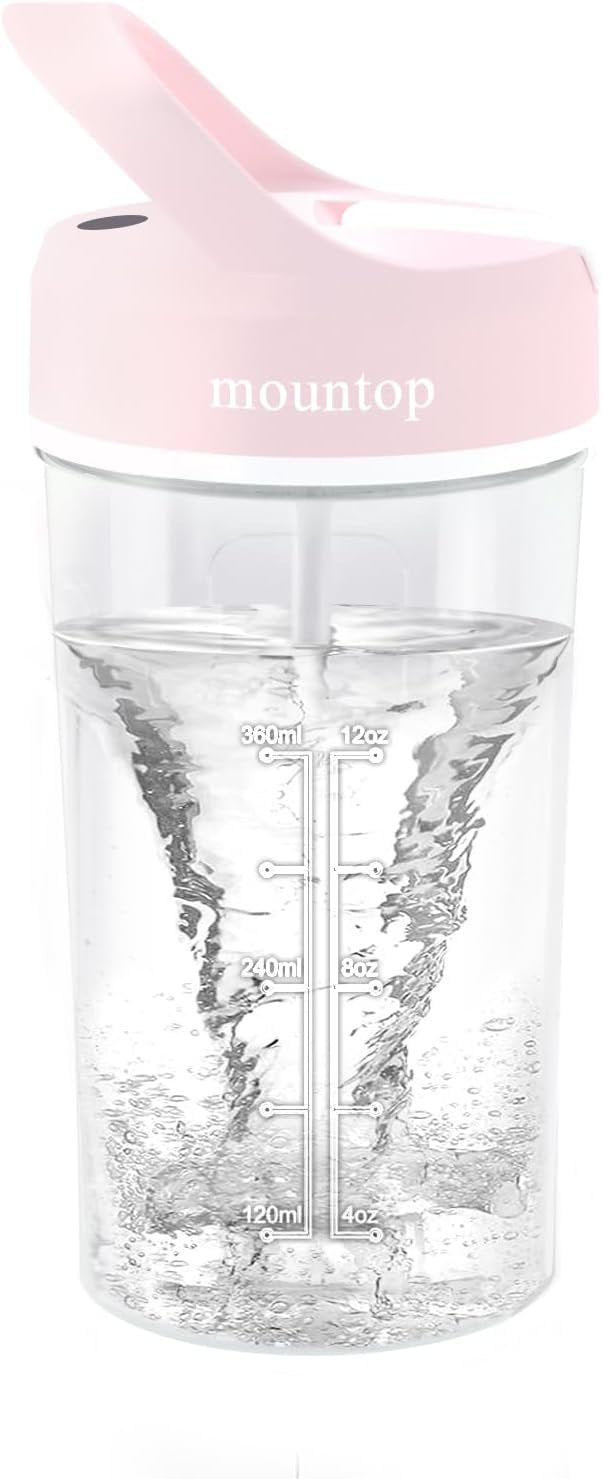 mountop Electric Protein Shaker Bottle, 18oz Rechargeable Blender Bottles mountop Store Au supplements