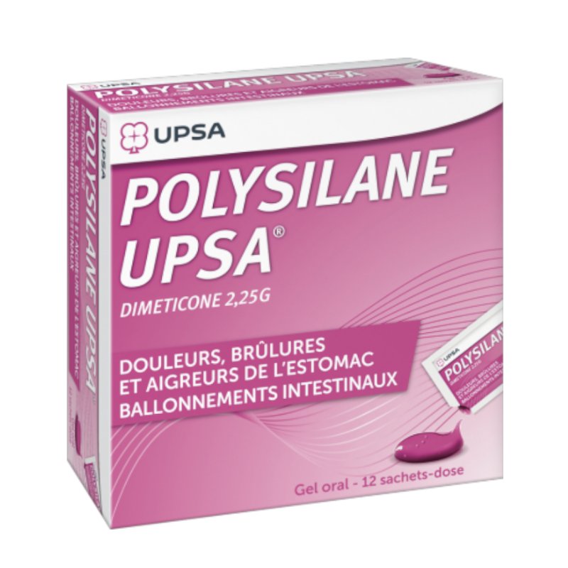 Polysilane oral gel sachets doses - UPSA Euro-pharmas Au supplements