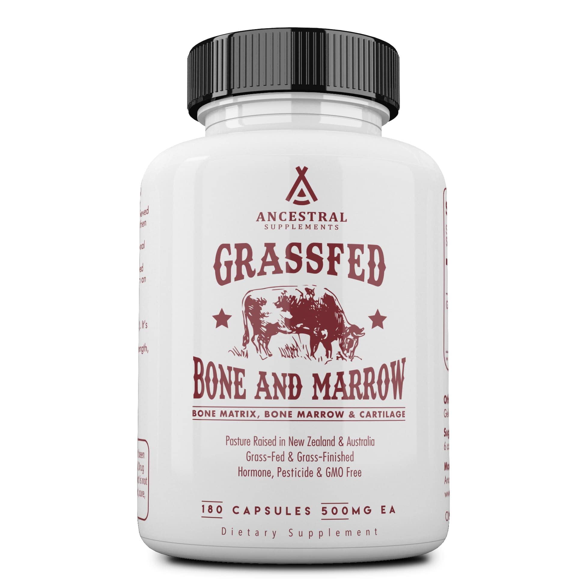 Ancestral Supplements Grass Fed Beef Bone and Marrow Supplement, Bone, Skin, Oral Health, and Joint Care Supplements Promote Whole Ancestral Supplements Au supplements