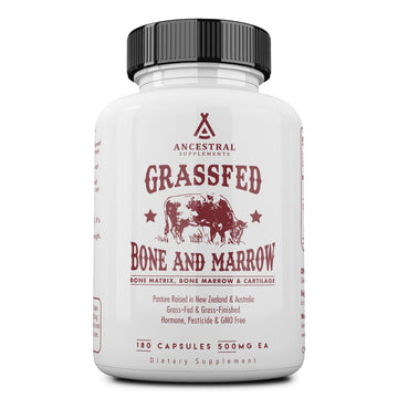 Ancestral Supplements Grass Fed Beef Bone and Marrow Supplement, Bone, Skin, Oral Health, and Joint Care Supplements Promote Whole Ancestral Supplements Au supplements