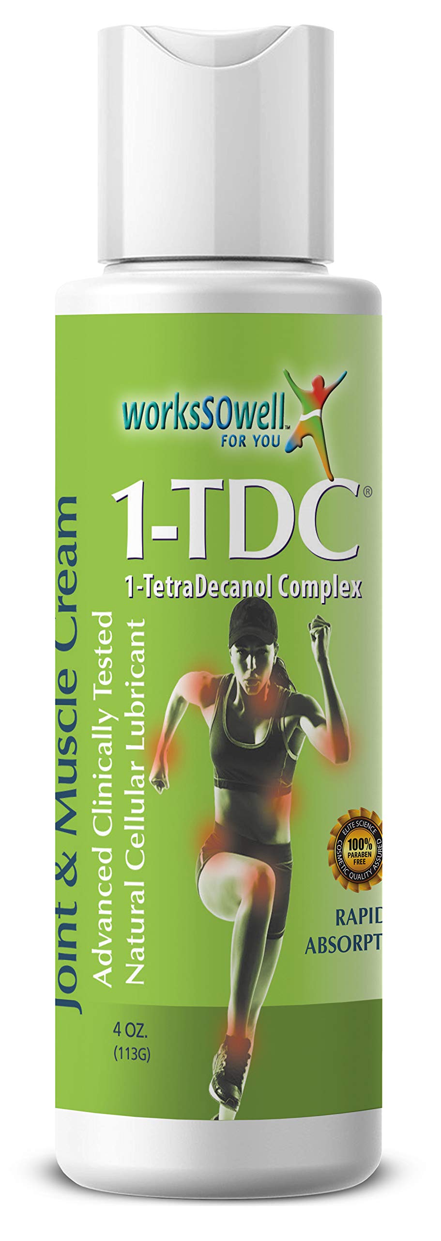 1-TDC Joint & Muscle Health 90 Gels and Joint & Muscle Relief Cream 4 oz Bundle 1-TDC Au supplements