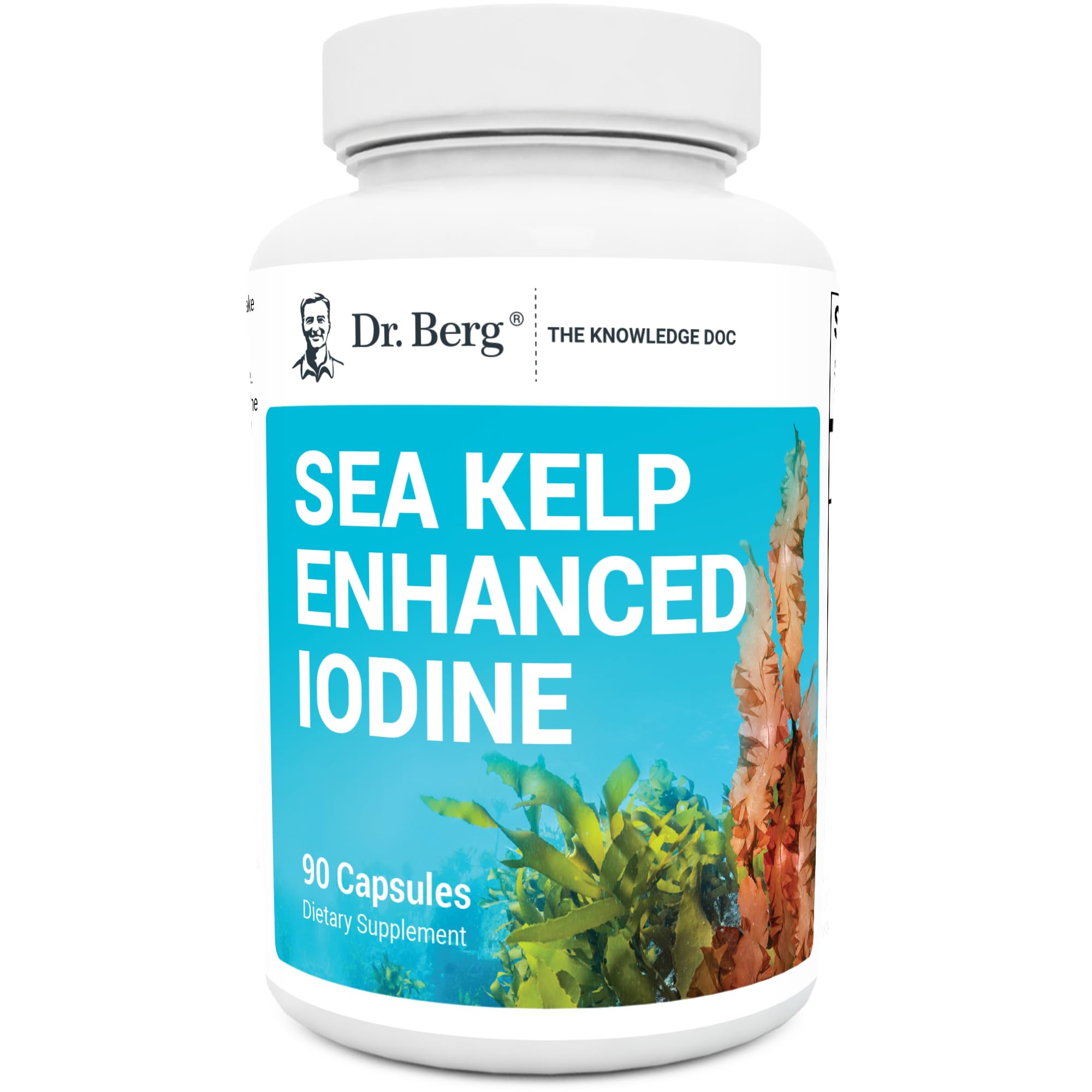 Dr. Berg's Sea Kelp Enhanced - Pure Healthy Thyroid Support Natural Antioxidants Dr. Berg Nutritionals Au supplements