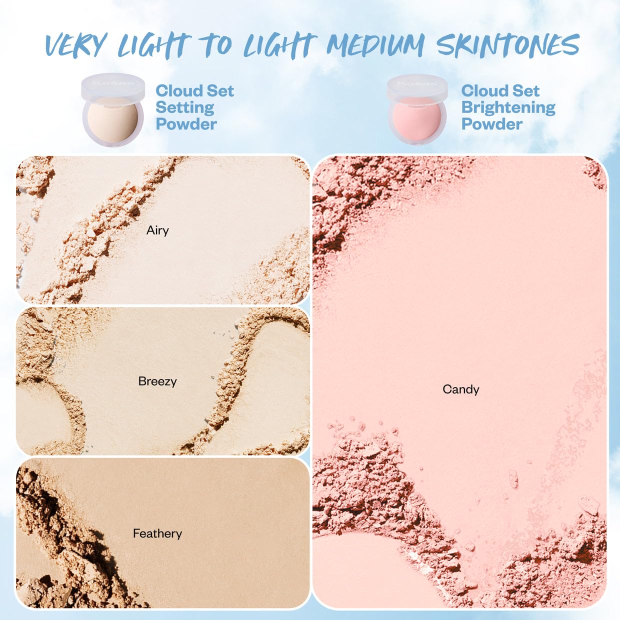 Kosas Cloud Set Brightening Baked Powder – Under Eye Setting Powder, Talc-Free Soft Focus Finish, Candy Kosas Au supplements