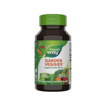 Nature's Way Garden Veggies, Veggie Powder Blend, 900 mg per 2-Capsule Serving, 60 Vegan Capsules Nature's Way Au supplements