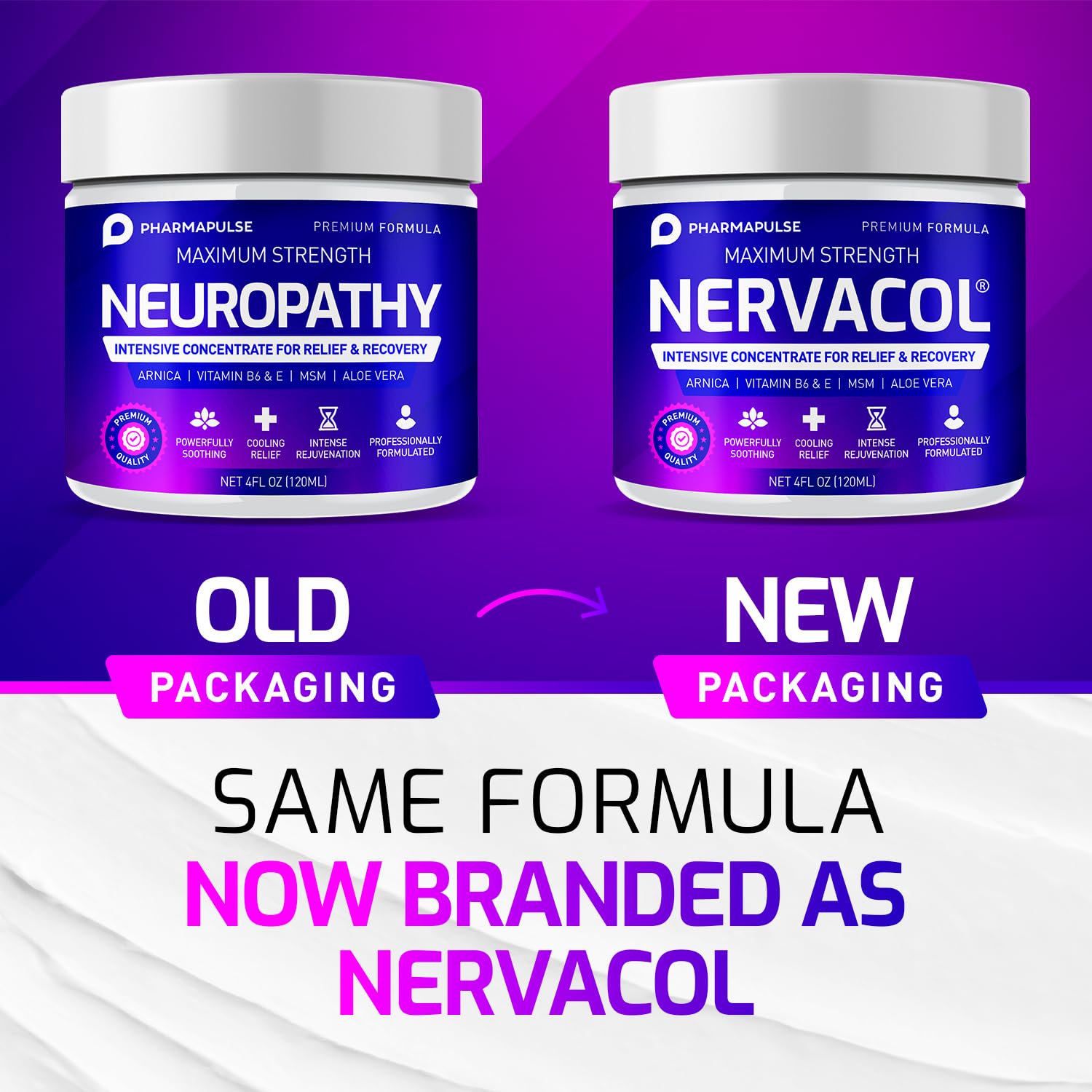 Neuropathy Nerve Therapy & Relief Cream - Maximum Strength Relief Cream for Foot Pharmapulse Au supplements
