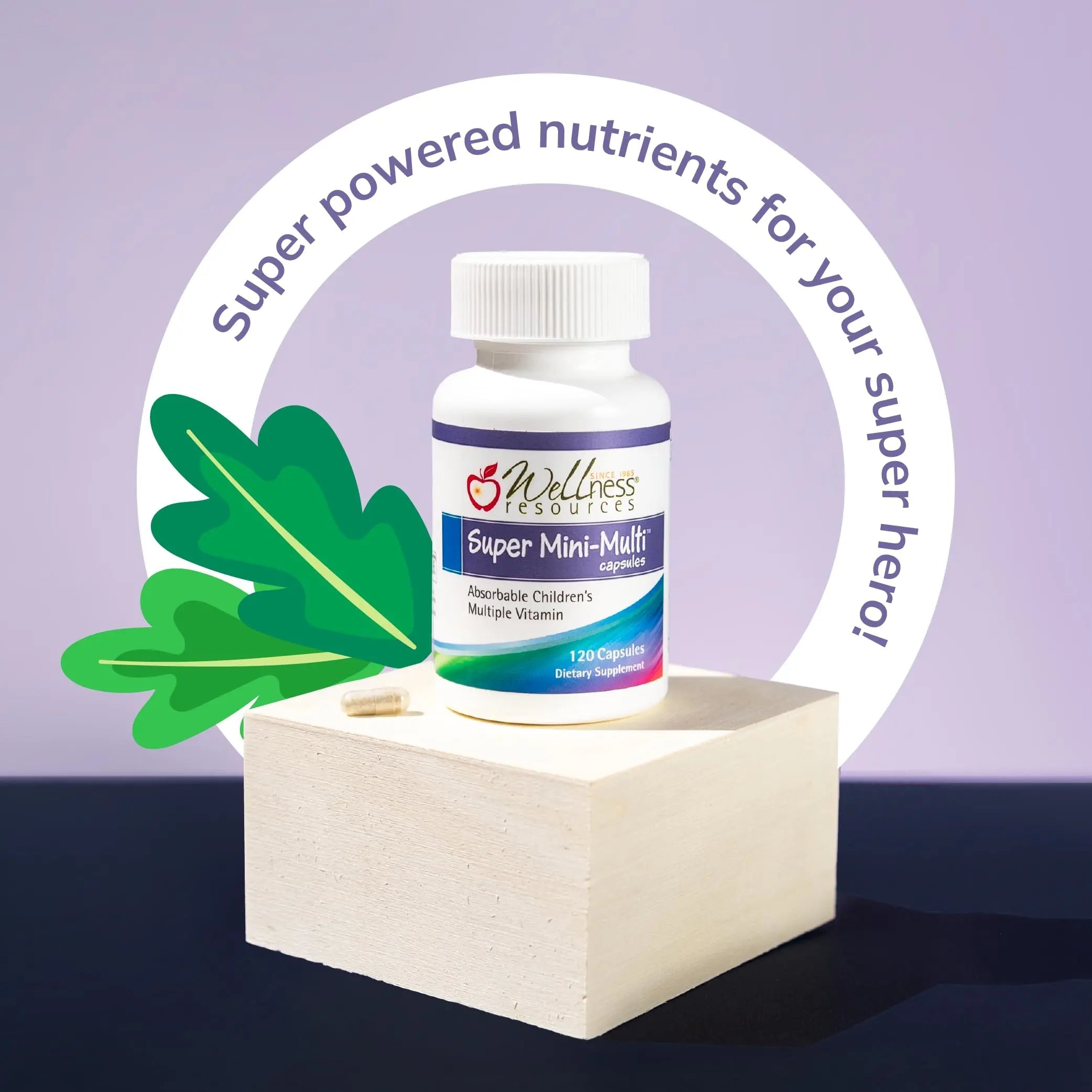 Super Mini-Multi - Children's Multivitamin Swallowable Capsules with Methyl Folate, Methyl B12 and Coenzyme B Vitamins Wellness Resources Au supplements