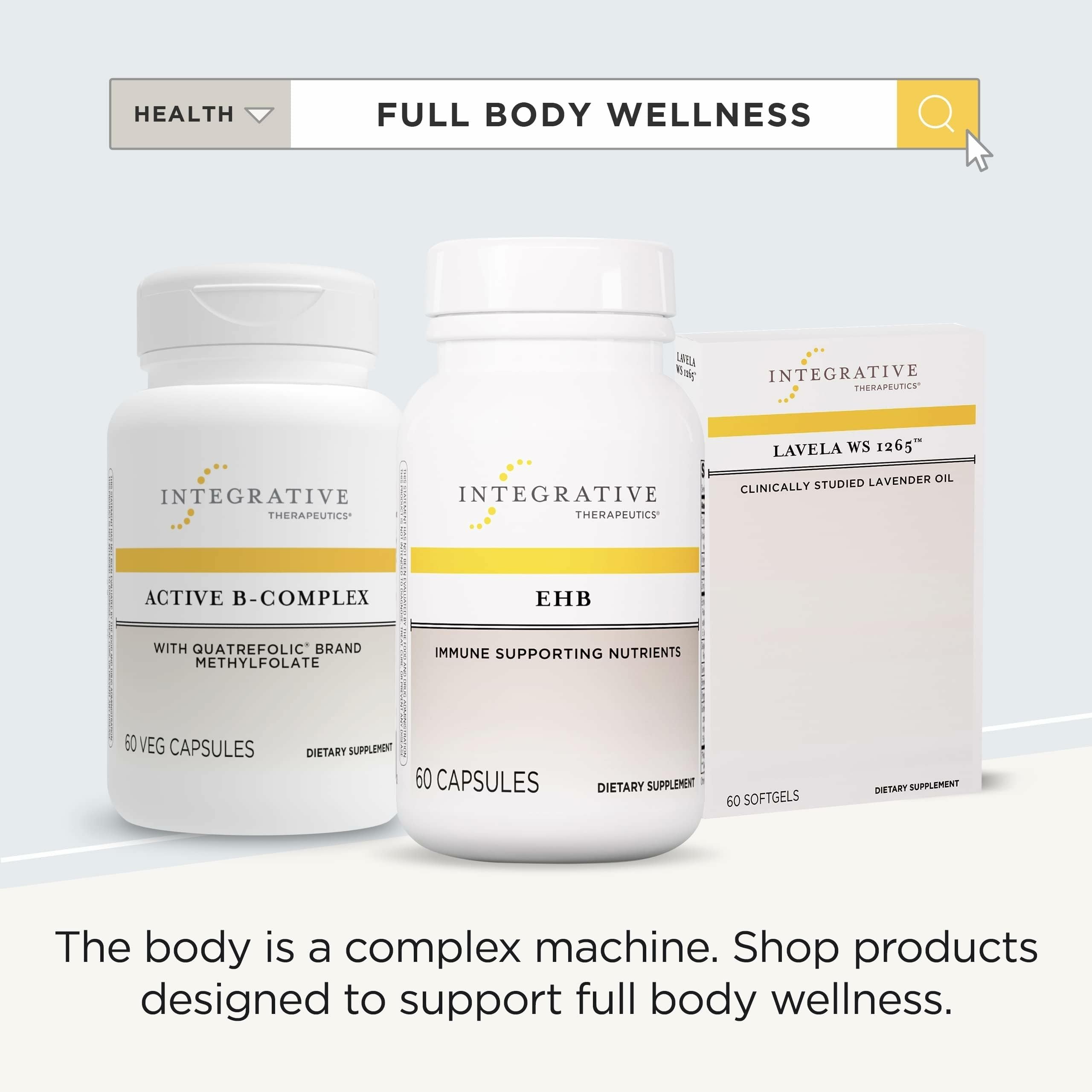 Integrative Therapeutics EHB - Immune Support Supplement with Vitamins A, C & B6* - Mineral Support with Zinc - Dairy-Free & Gluten-Free - 60 Capsules (20 Servings) Integrative Therapeutics Au supplements