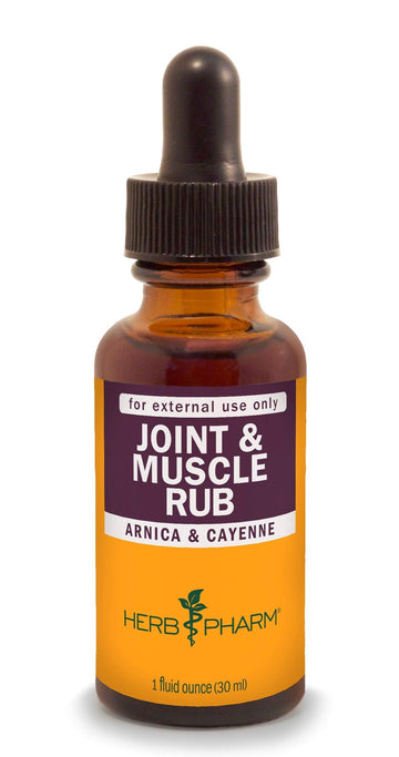 Herb Pharm Joint and Muscle Warming Rub with Cayenne Extract - 1 Ounce Herb Pharm Au supplements