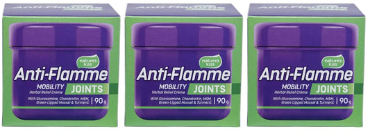 Anti-Flamme Joints - Fast Acting with Natural Ingredients - 90g (Pack of 3) Anti-FlammeAU supplements
