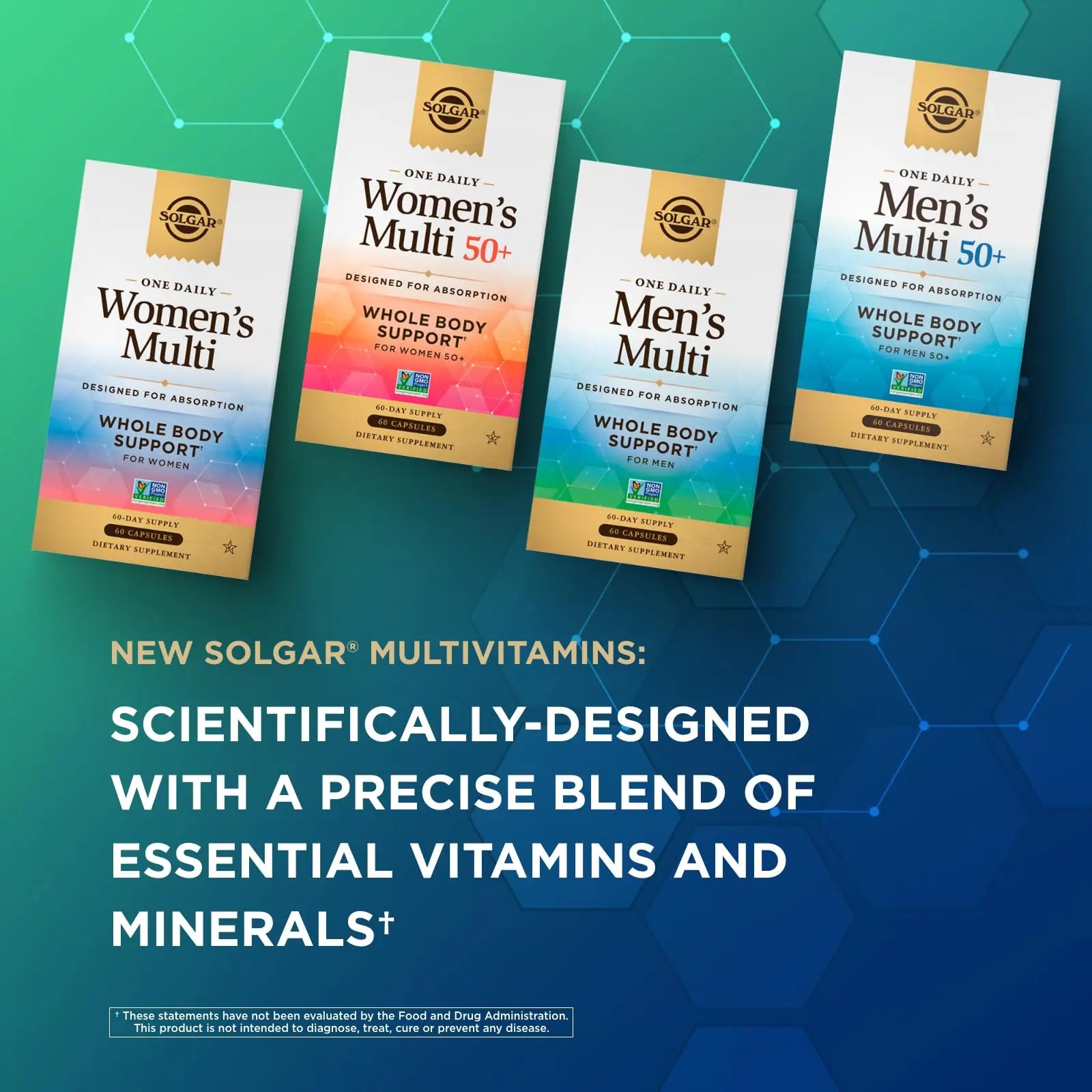 SOLGAR One a Day Women & Mens Bundle:Daily Women's Multi Whole Body Support, 60 Servings + Daily Men's Multivitamin Whole Body Support Supplement, 60 Servings SOLGAR Au supplements