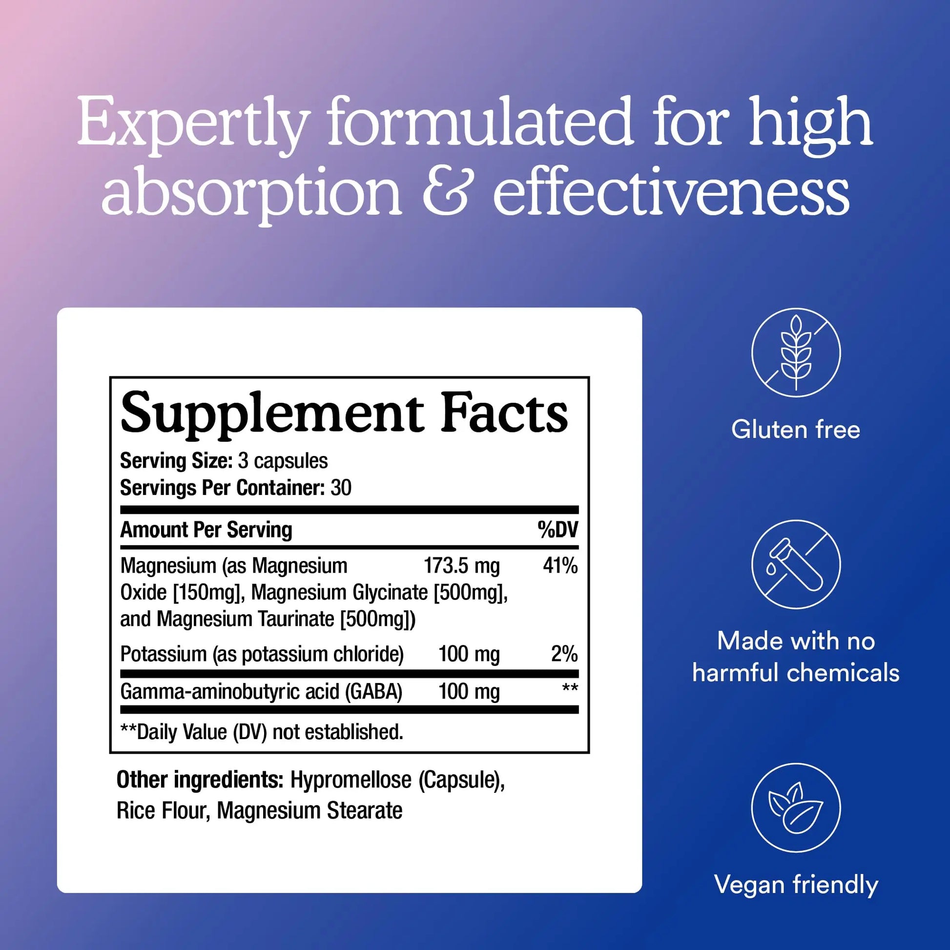 MitoQ Triple Magnesium Complex | Magnesium Glycinate, Taurinate, Oxide with GABA for Heart Health, Stress Management, & Deeper Sleep | High Absorption | 90 Capsules MitoQ Au supplements