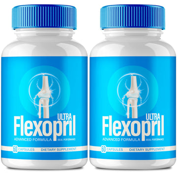 Flexopril Ultra Joint Support Capsules, Official Flexopril Supplement Pills, All-Natural Formula to Fortify Bones and Bolster Flexibility - Maximum Strength, FlexoprilUltra Pills Reviews (2 Pack) IDEAL PERFORMANCE Au supplements