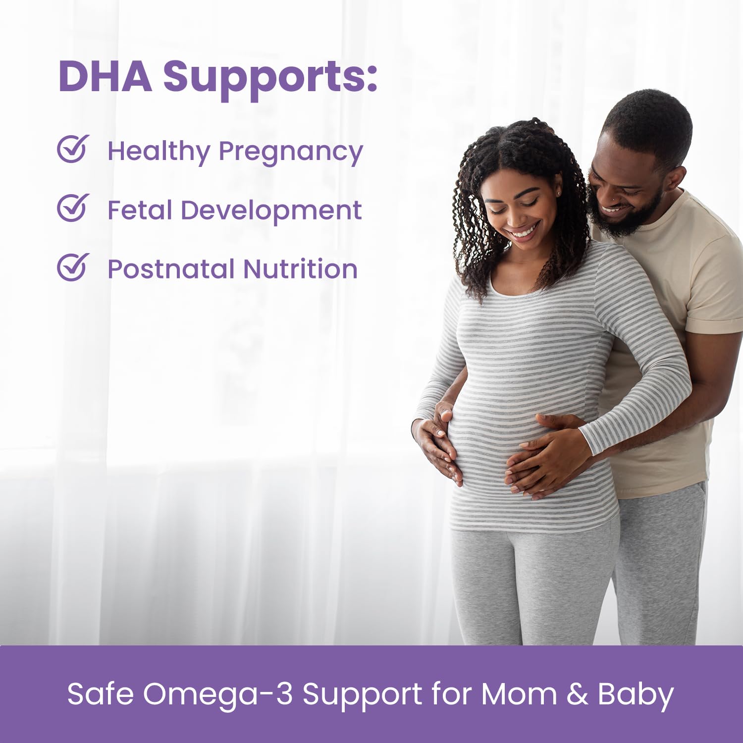 Prenatal DHA for Women 600mg + 400 IU Vitamin D3 | 120 Softgels | Supports Brain Health | Triglyceride Omega 3 Fish Oil DHA Prenatal Vitamins for Pregnancy & Nursing | 300mg per Capsule Mother's Promise Au supplements