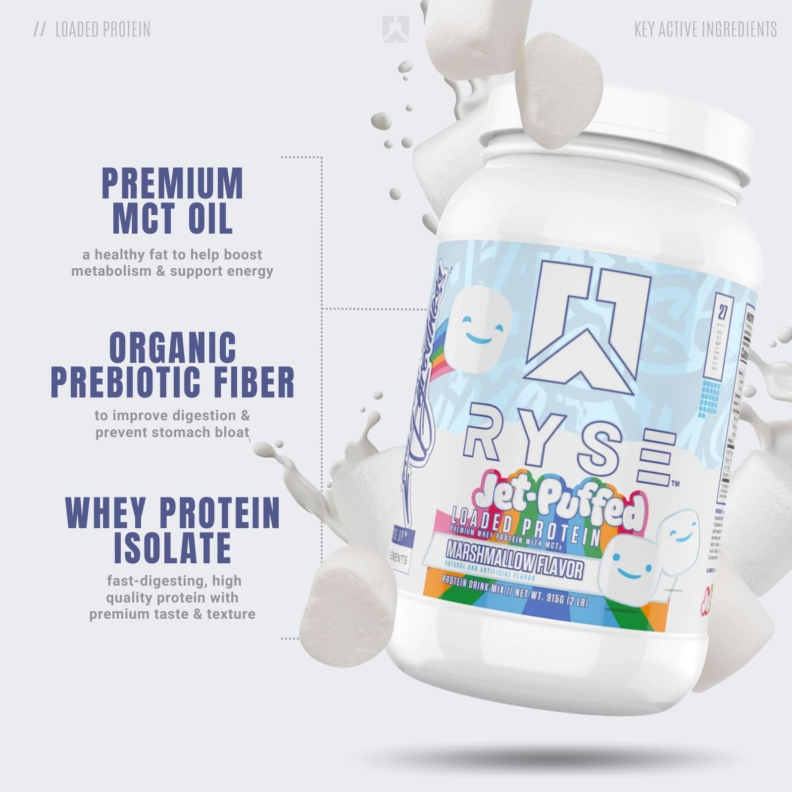 RYSE Up Supplements Loaded Protein Powder | 25g Whey Protein Isolate & Concentrate RYSE Up Supplements Au supplements