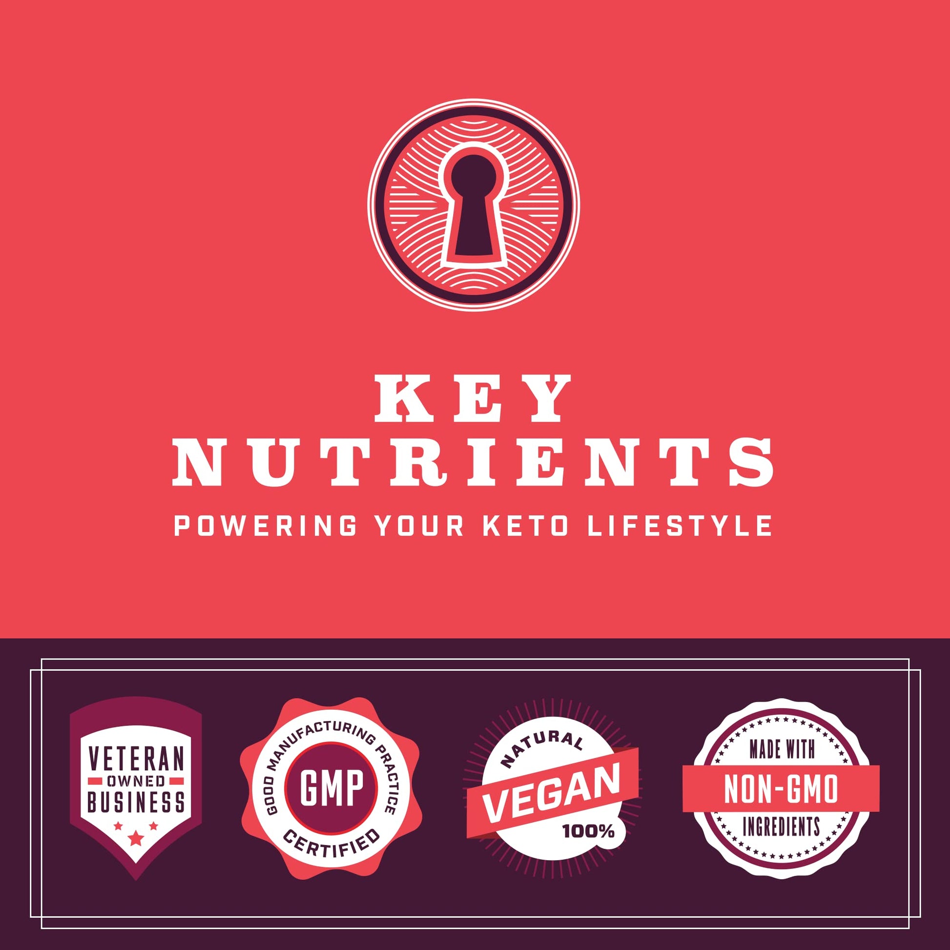 KEY NUTRIENTS Multivitamin Electrolytes Powder Packets - Sweet Cherry-Pom 20 Pack KEY NUTRIENTS Au supplements
