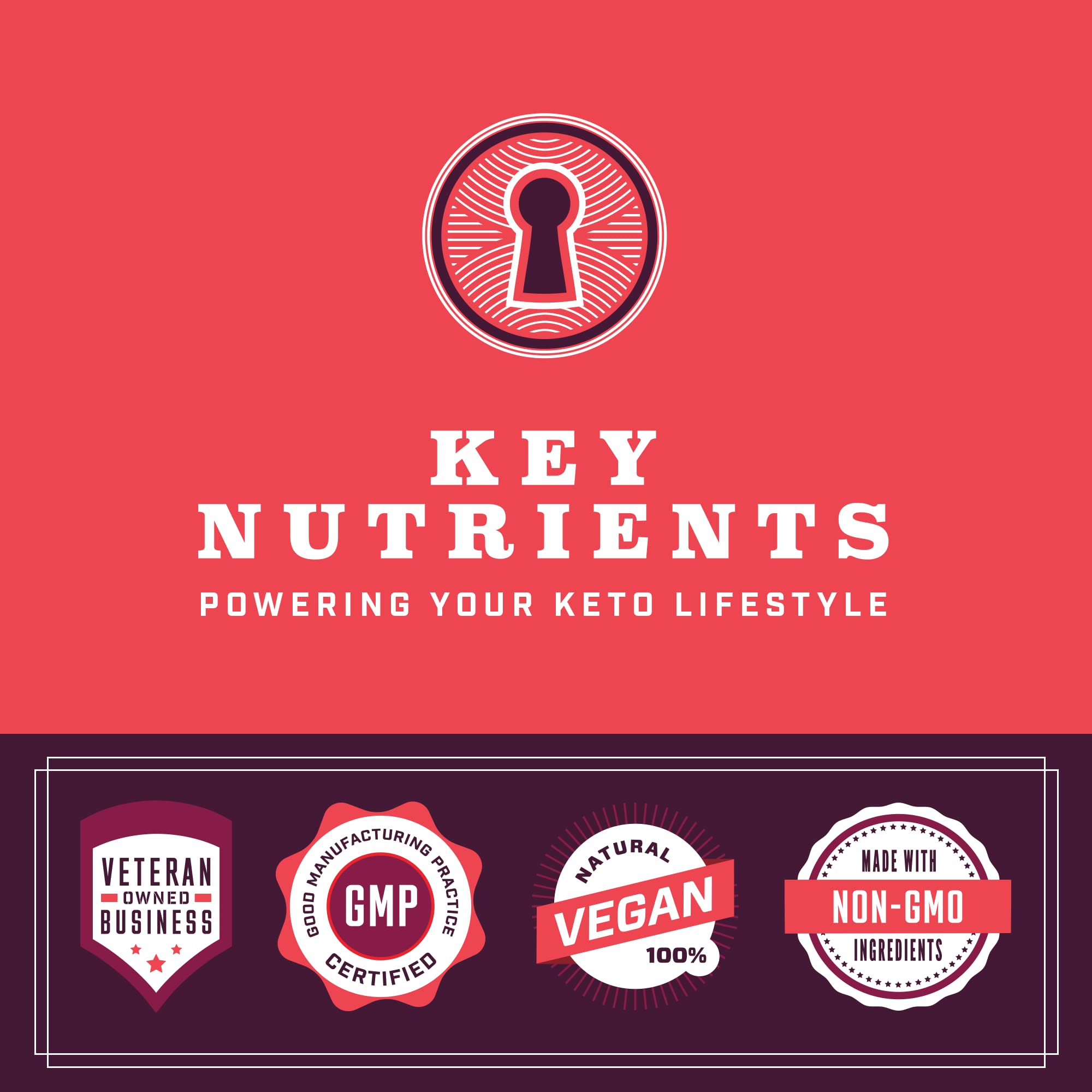 KEY NUTRIENTS Multivitamin Electrolytes Powder Packets - Sweet Cherry-Pom 20 Pack KEY NUTRIENTS Au supplements