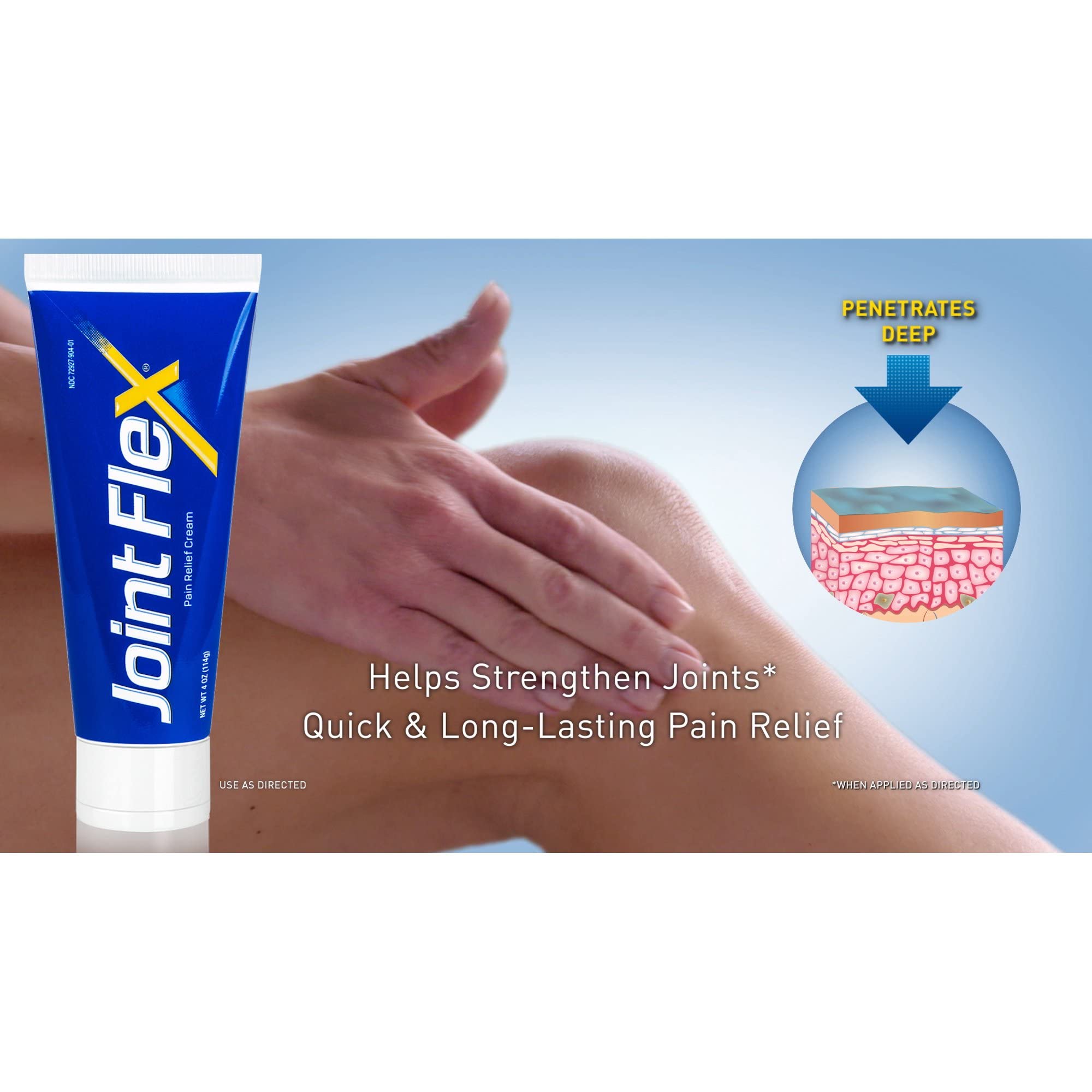 JointFlex Arthritis Pain Relief Cream, 4 oz Per Tube (10 Pack) JointFlex Au supplements