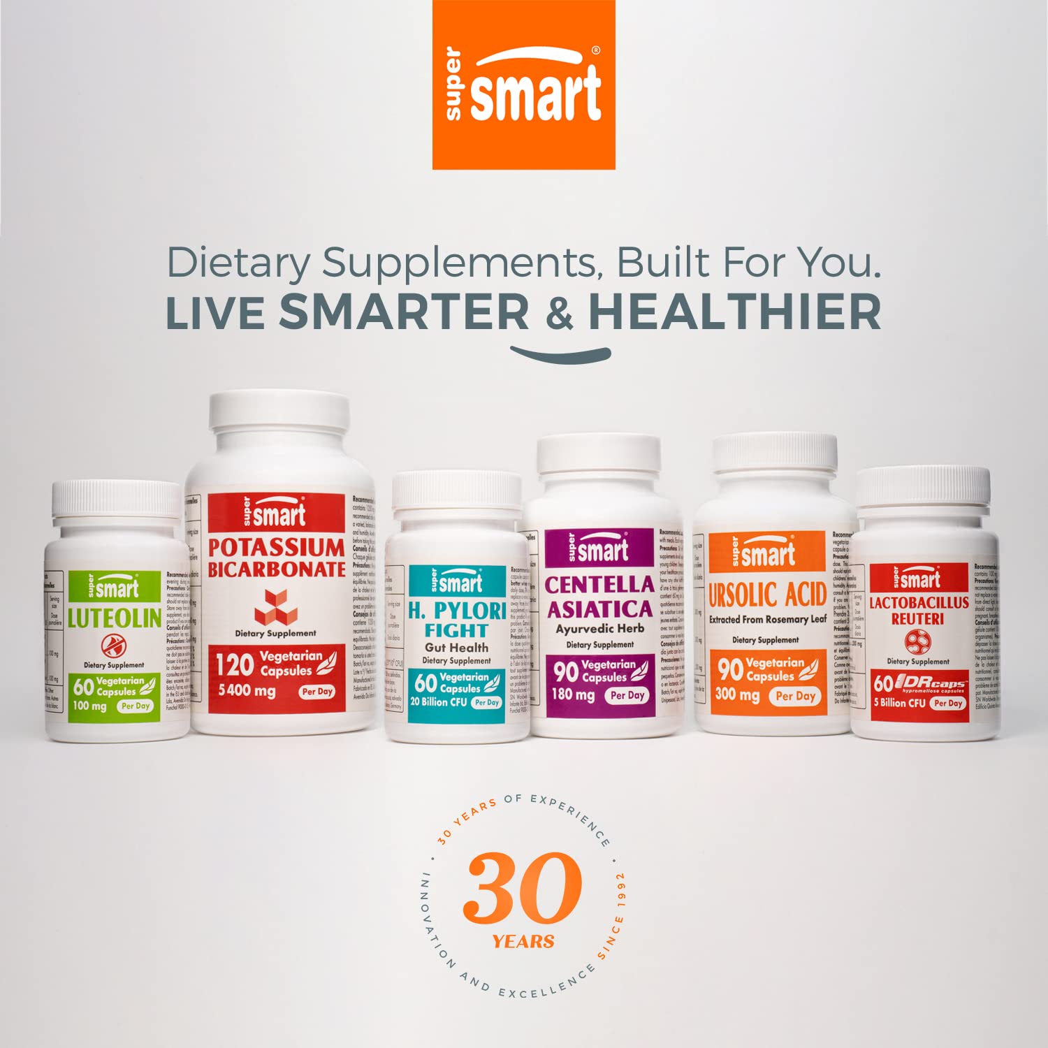 Supersmart - BHT 300 mg Per Day - Butylated Hydroxytoluene - Powerful Antioxidant Supersmart Au supplements