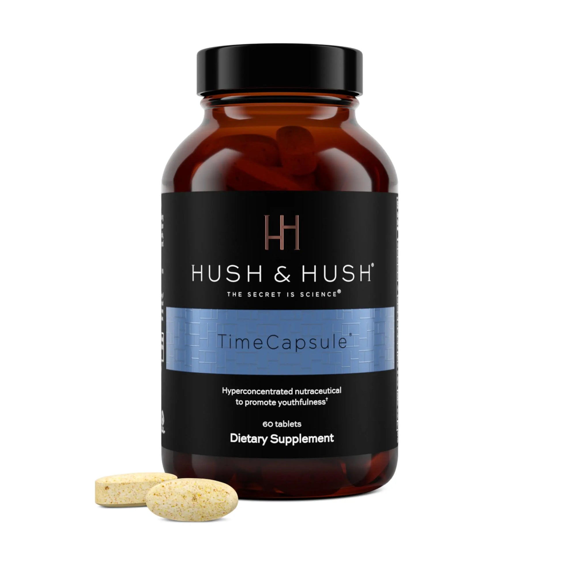Hush & Hush TimeCapsule Multivitamin, Women's Multivitamin, Men's Multivitamin, Clean Nutraceuticals Supplements That Contains Hyaluronic Acid Hush & Hush Au supplements