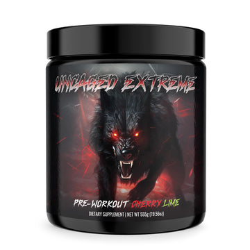 Uncaged Extreme Pre-Workout Powder - Extreme Energy, Focus, Nitric Oxide & Muscle ALPHA WOLF Au supplements