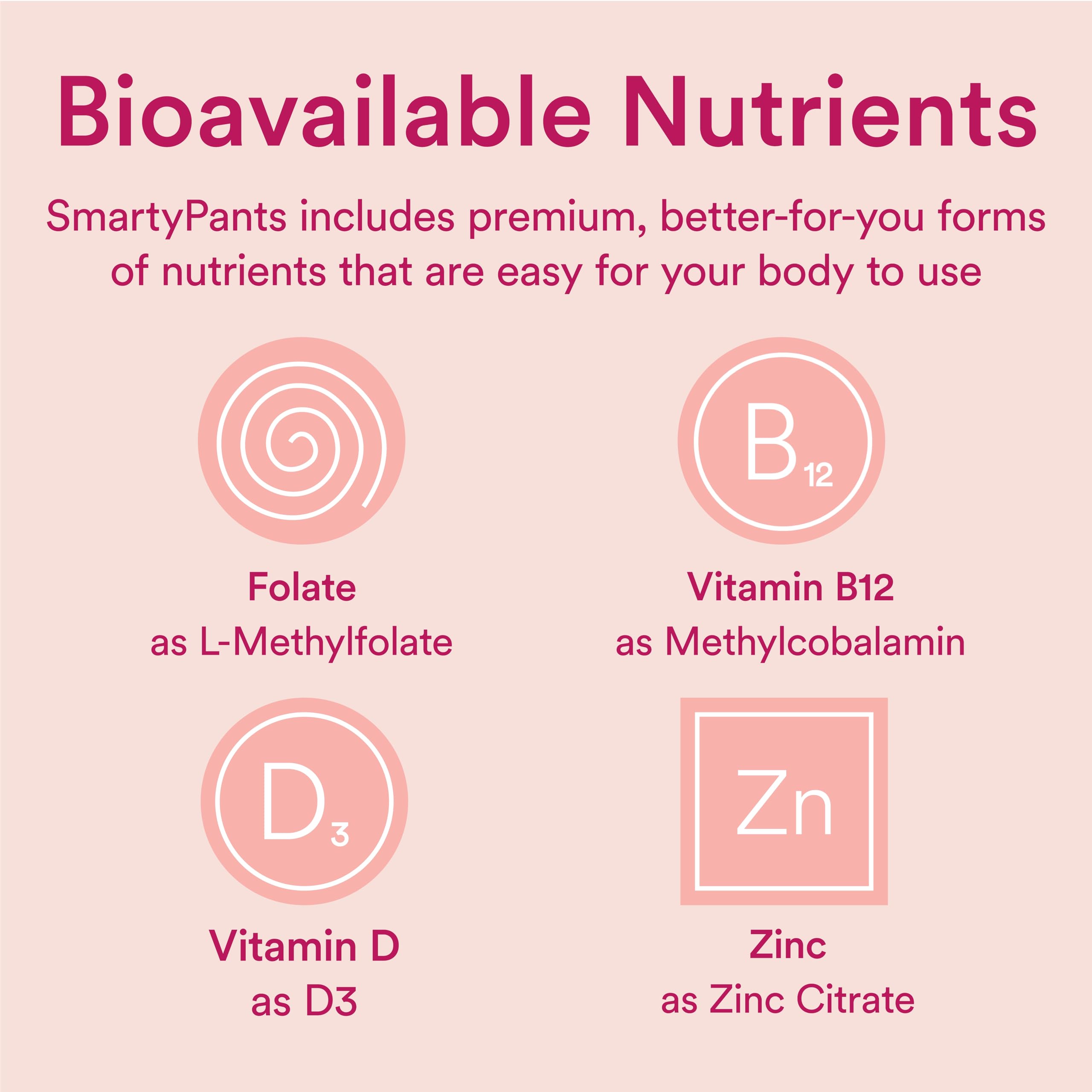 SmartyPants Women's Multivitamin Gummies, Sugar Free: Biotin, Methylfolate, Omega 3 (ALA), Vitamin D3, C, Vitamin B12 SmartyPants Au supplements