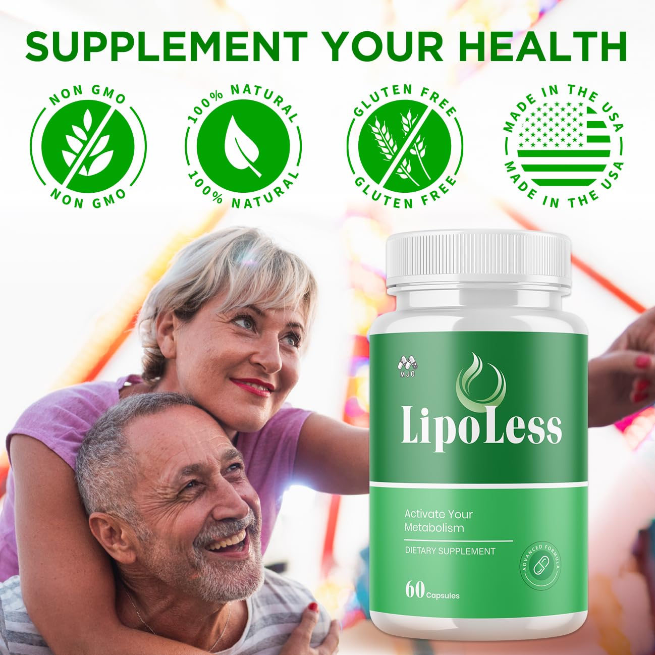 (3 Pack) LipoLess Capsules, Official Lipo Less Supplement Pills with All Natural Ingredients, Advanced Formula for Optimal Health Support with Premium Vitamins for Active Women & Men (180 Capsules) MJO Au supplements