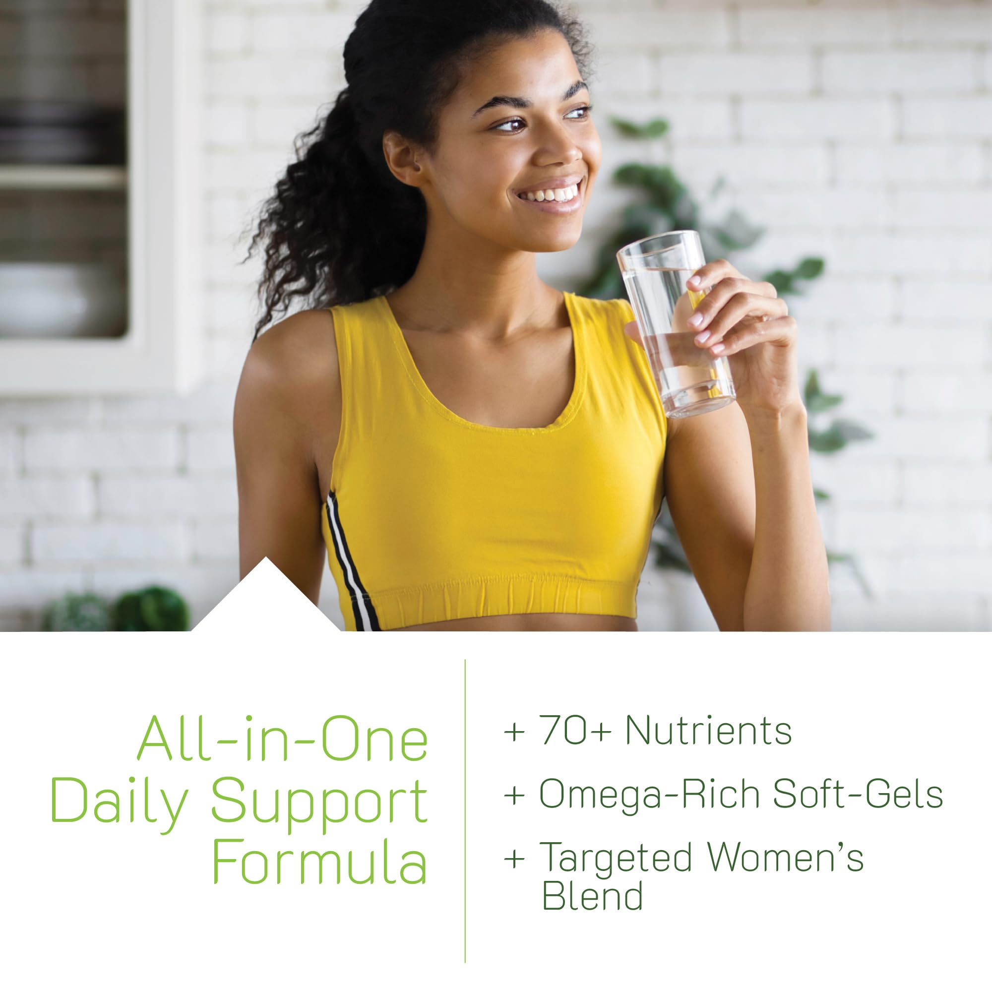 Irwin Naturals Women’s Living Green Liquid-Gel Multi - Whole Food Multivitamin for Women with 70 Nutrients, Omega Oils & Greens Blend - Liquid Soft-Gels with BioPerine® for Absorption - 120 Count Irwin Naturals Au supplements
