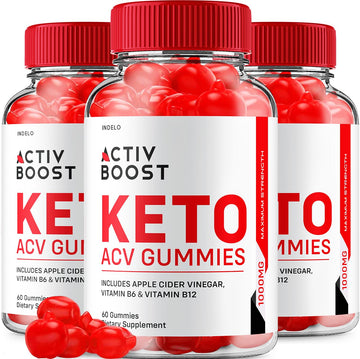 (3 Pack) Activ Boost Keto ACV Gummies - Activ Boost Keto ACV Gummies Reviews Indelo Au supplements