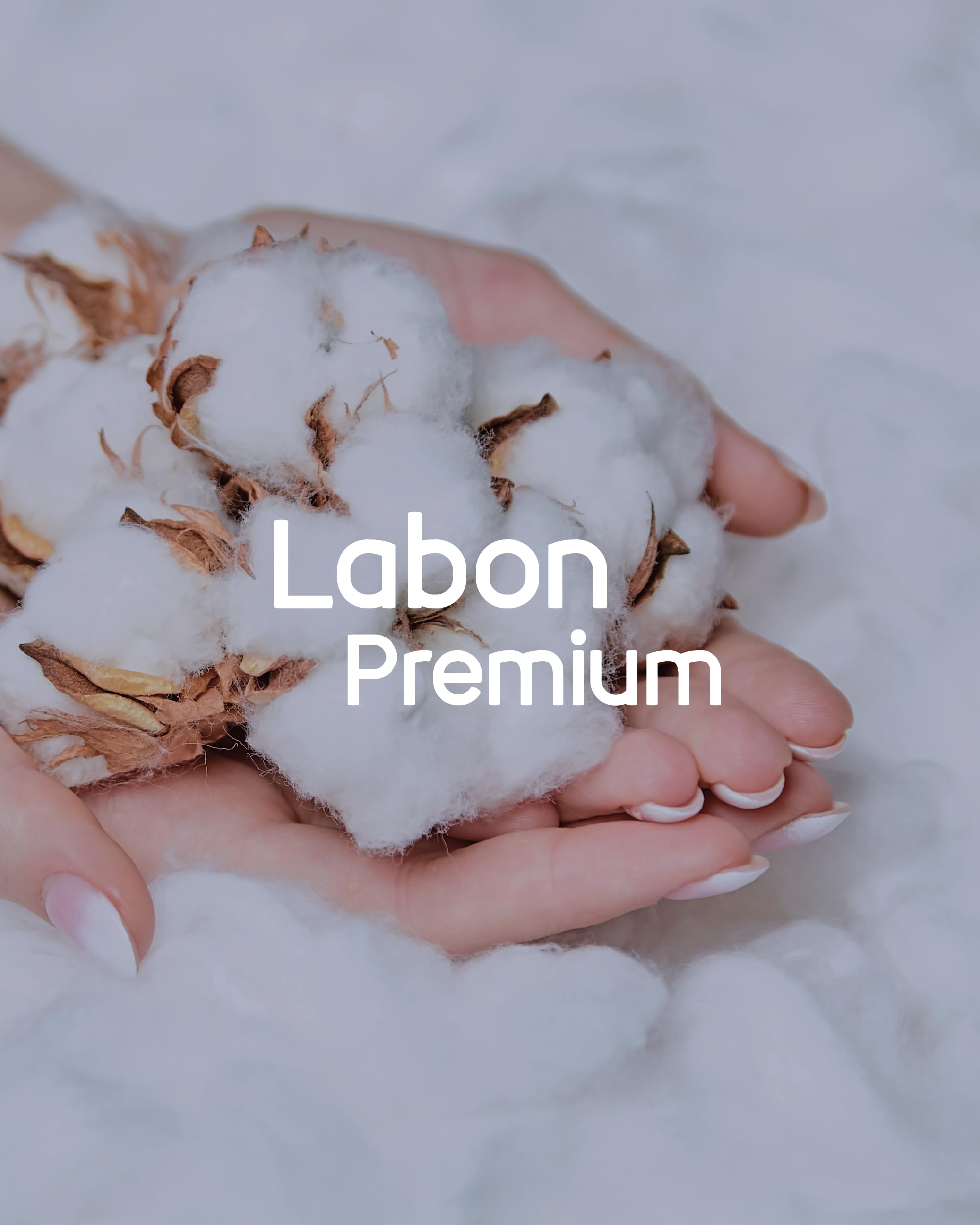 LABON Premium Vegan Organic Sanitary Pads (Regular, 25cm, 32 Counts) - 100% Organic Cotton Cover OCBON Au supplements