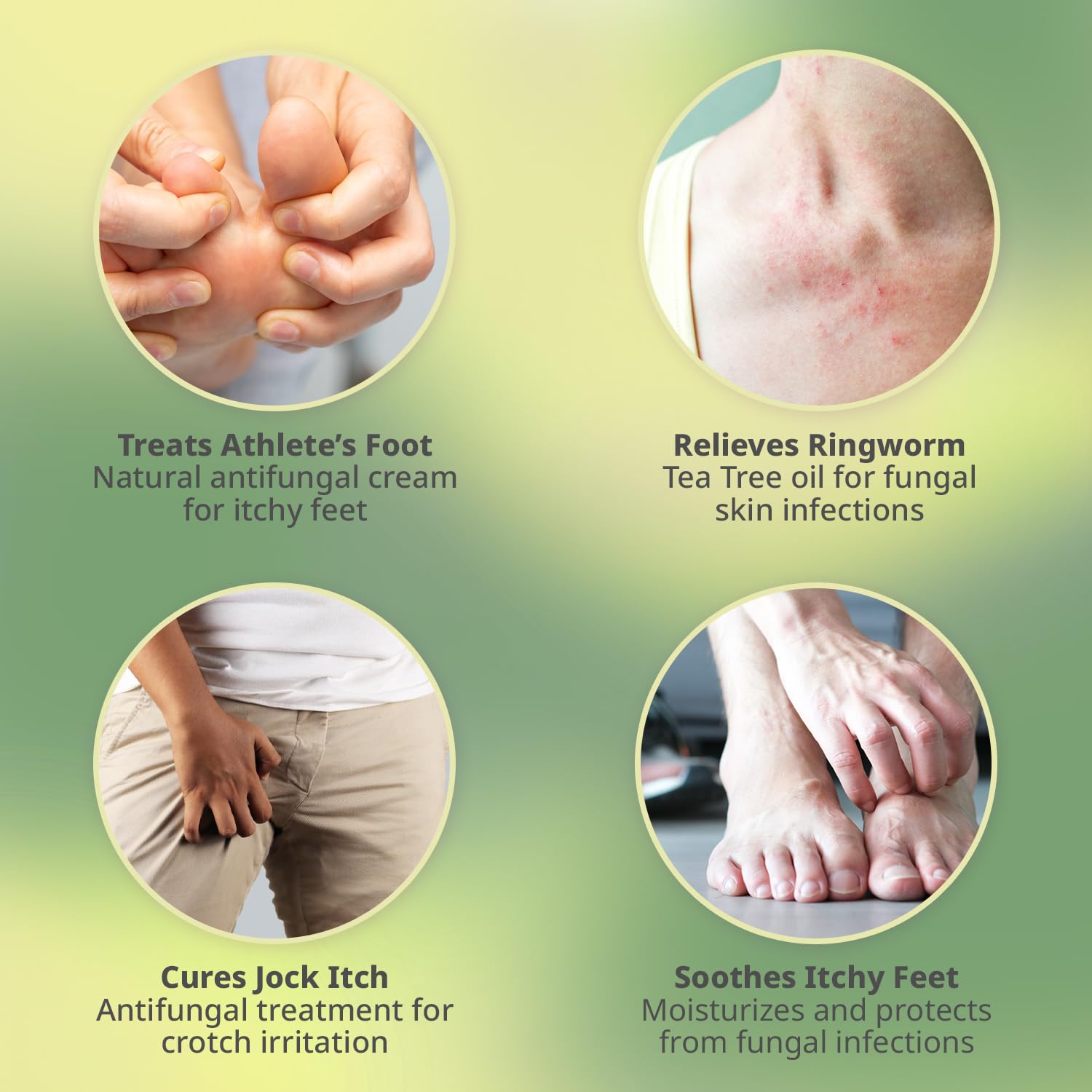 PURPLE CANYON Anti Fungal Balm with 15% Undecylenic Acid – Antifungal for Athletes Foot, Jock Itch & Ringworm – Tea Tree, Menthol & Essential Oils PURPLE CANYON Au supplements