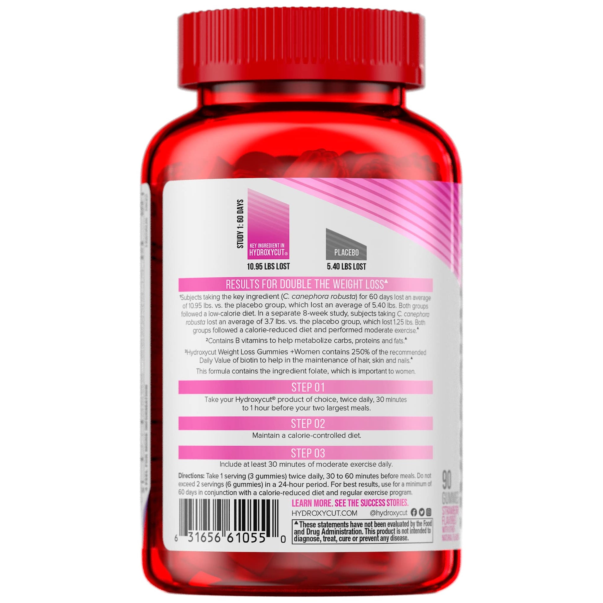 Hydroxycut Gummies + Women Strawberry 90ct Hydroxycut Au supplements