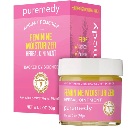 Puremedy Feminine Moisturizer for Women All Natural & Organic Unscented Moisturizing Herbal Salve PuremedyAU supplements