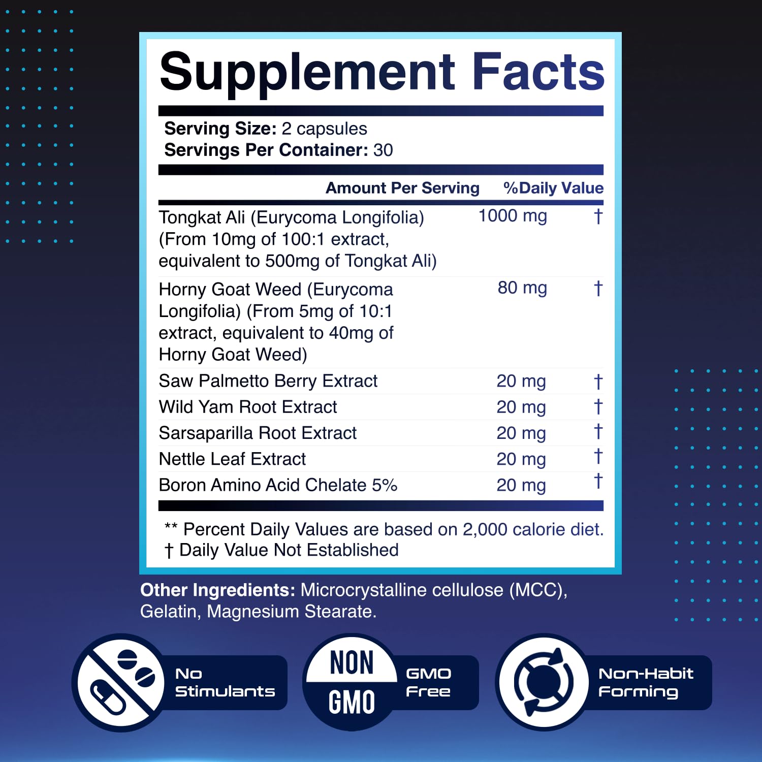 HeroUP - Natural Wellness Supplement with Plant-Based Ingredients – Non-GMO, Stimulant-Free | Made in the USA, GMP-Certified | 60 Capsules, 6 Month Suppy Nature’s NutriWave Au supplements