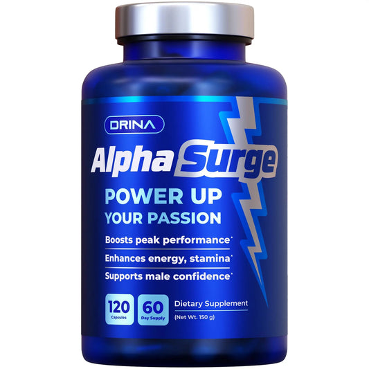 Pills for Men Fast Acting - Male Enhancing Supplement Testosterone Booster - Blood Flow, Libido, Size, Girth, Hardness, Stamina, Enlargement, Growth - Natural Performance Enhancer - 2 Month Supply DRINAAu supplements