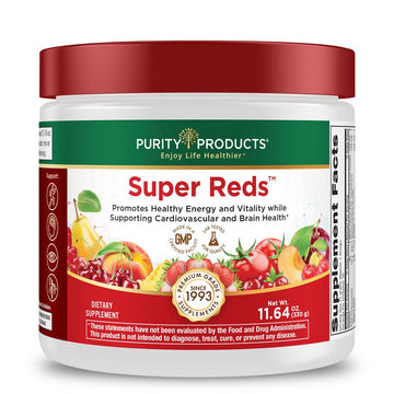 Purity Products Super Reds Powder Phytonutrient Superfood Drink Mix w/FloraGLO Lutein - Phytonutrient Blend containing Polyphenols, Antioxidants & More - 330 Grams - 30 Day Supply Purity Products Au supplements