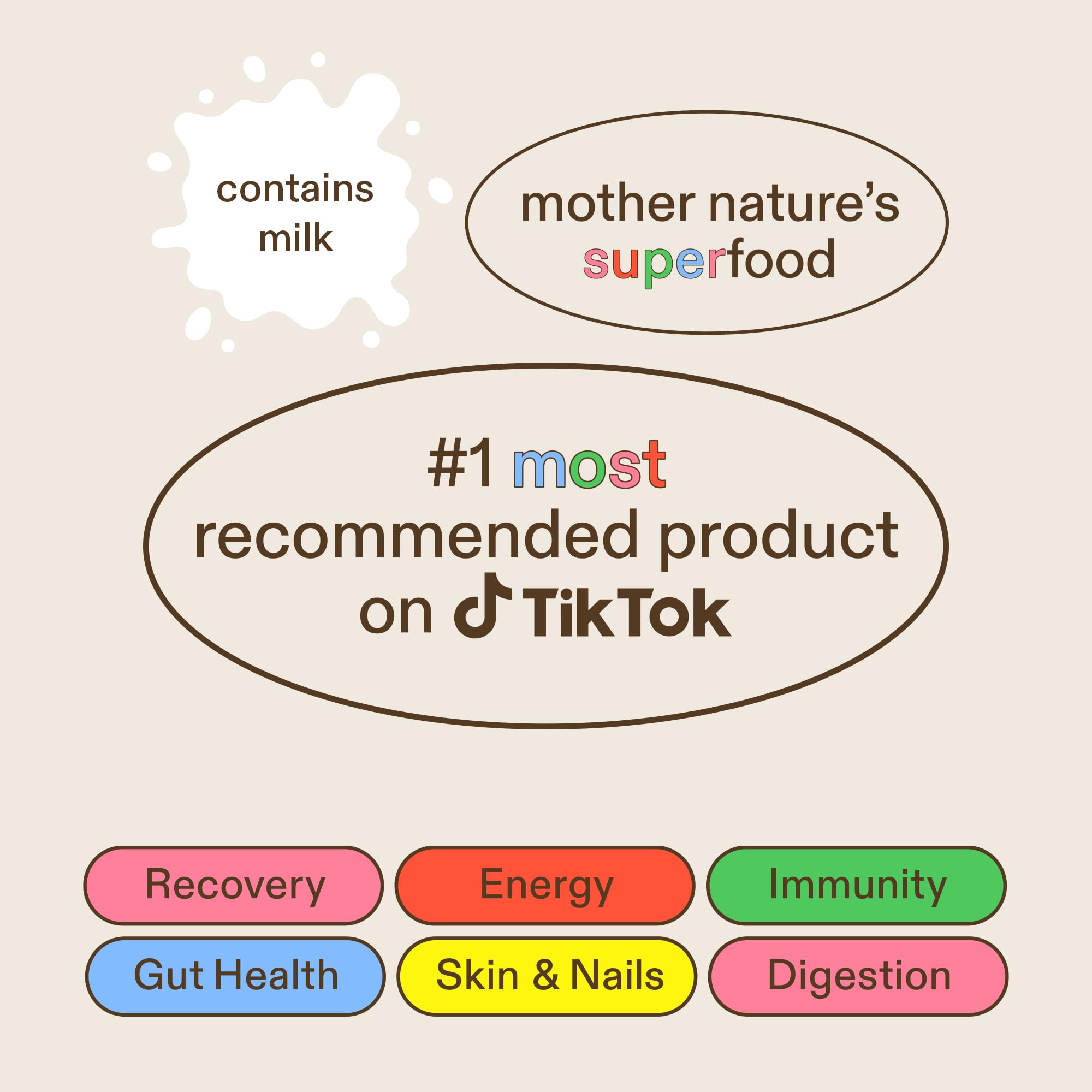 Colostrum Supplement for Gut Health, Hair Growth, Beauty and Immune Support Miracle Moo Au supplements