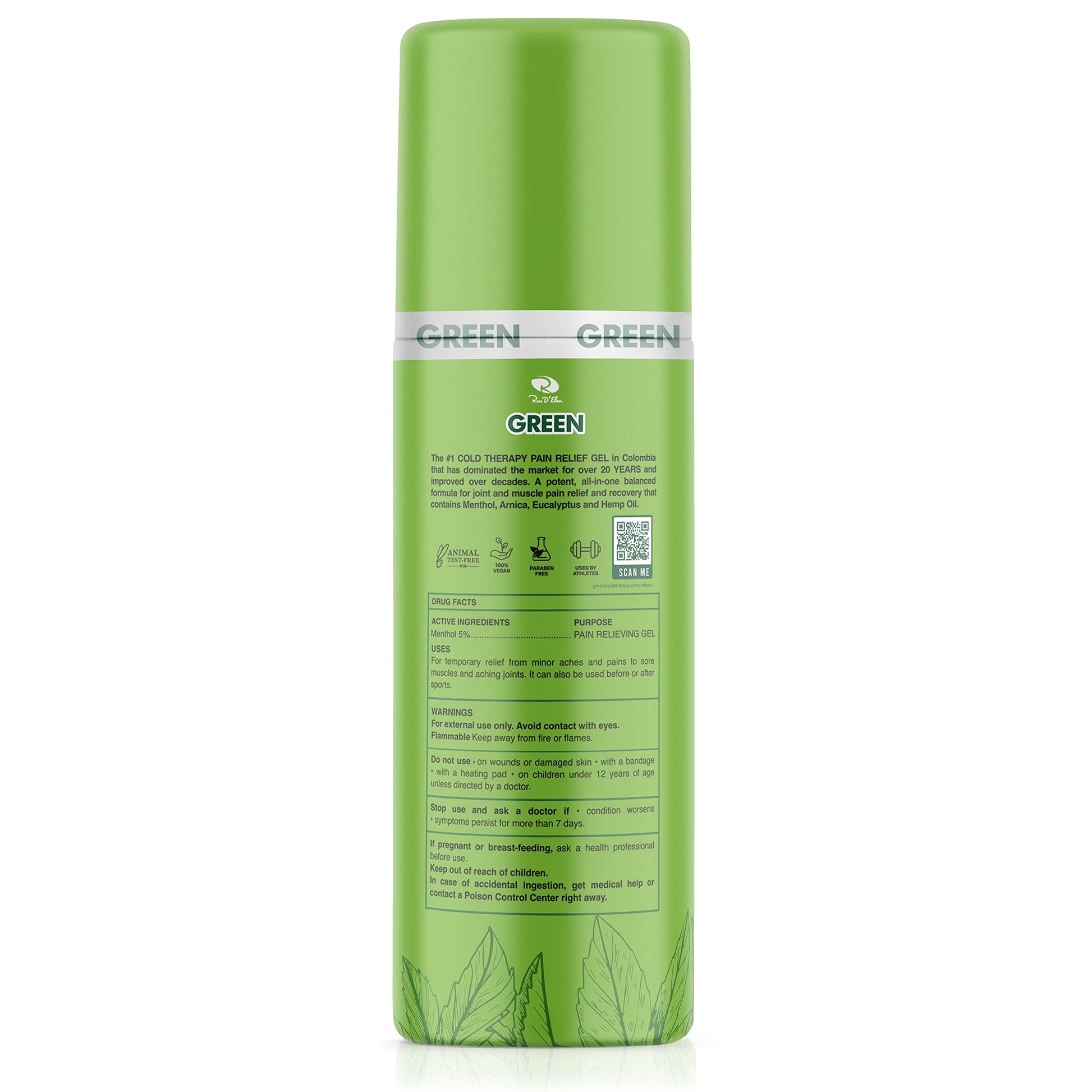 Ross D’Elen Green Menthol ROLL-ON 3-Pack ROSS D'ELEN Au supplements