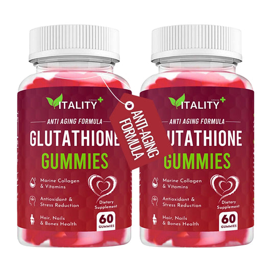 2 Pack Glutathione Gummies | with Marine Collagen | 1050mg per Serving | Antioxidant Support SunshyneAU supplements