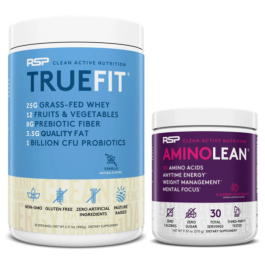 RSP NUTRITION AminoLean Pre Workout Energy (BlackBerry Pomegranate 30 Servings) RSP NUTRITIONAU supplements