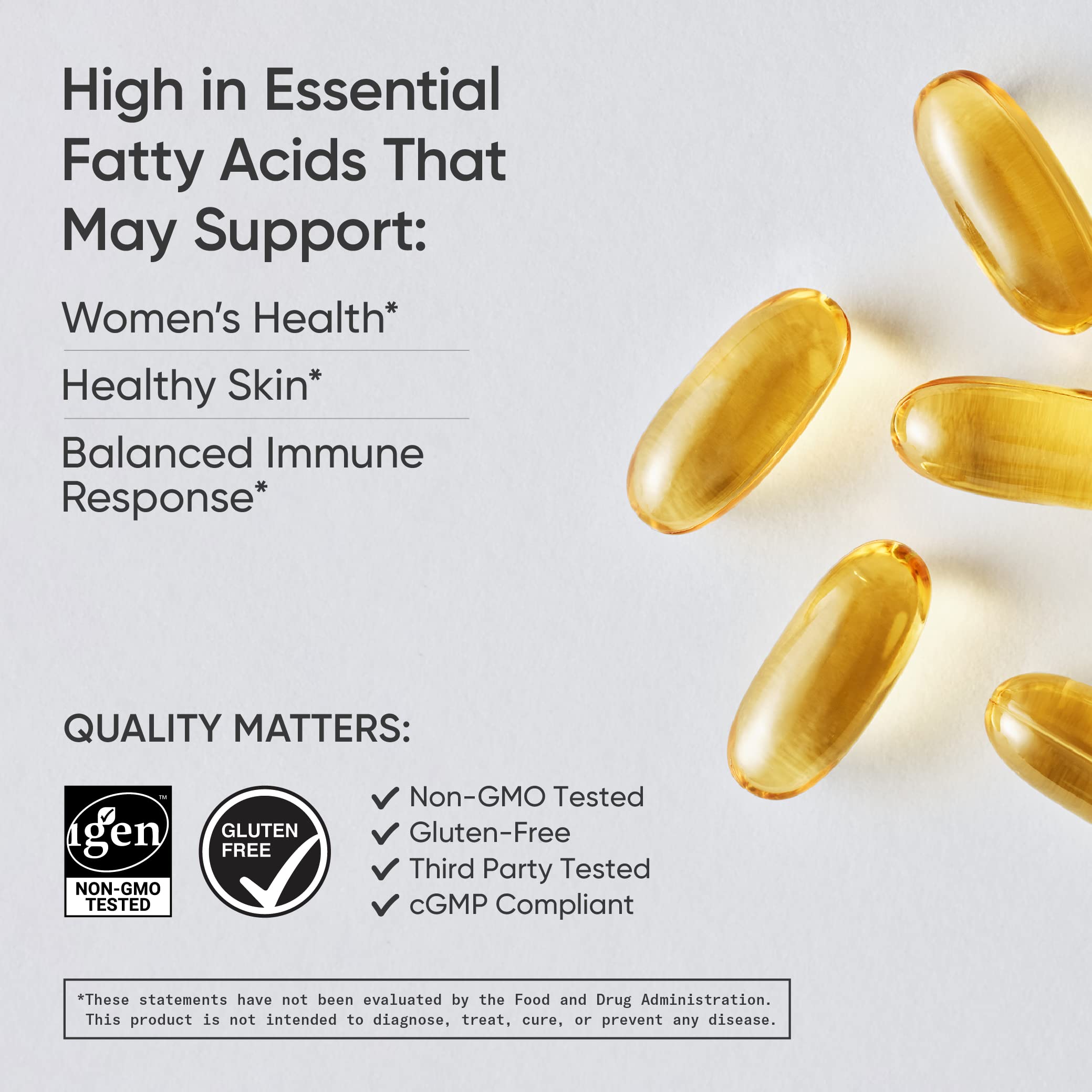 Sports Research Evening Primrose Supplement from Cold Pressed Oil Sports Research Au supplements