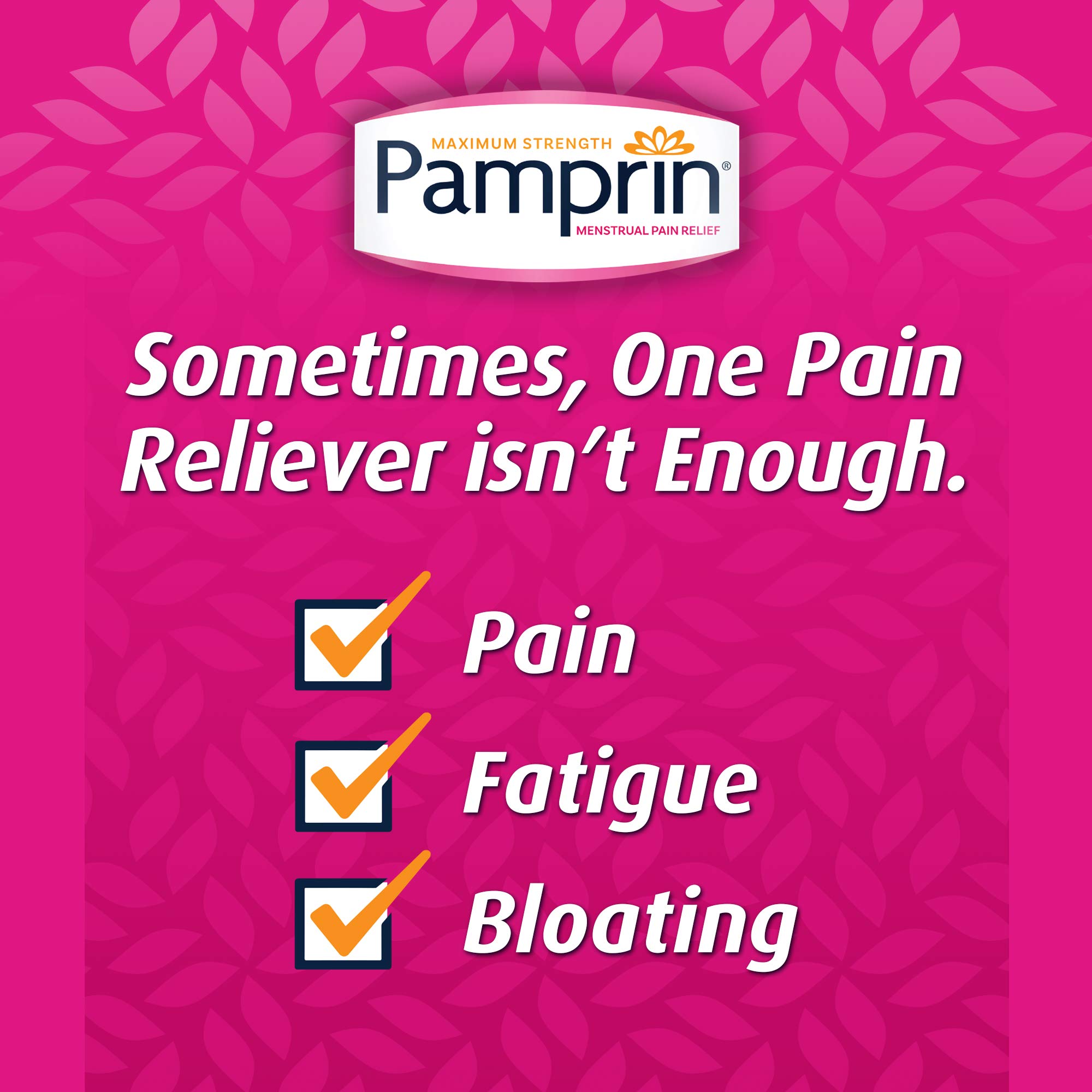 Pamprin Maximum Strength Max Formula, with Acetaminophen, Menstrual Period Symptoms Relief Pamprin Au supplements