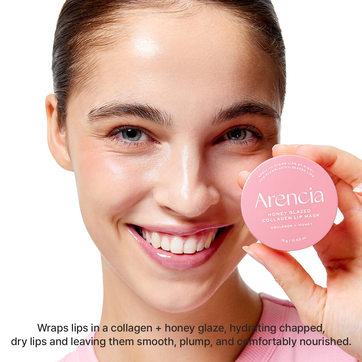 Arencia Honey Glazed Collagen Lip Mask, Overnight Lip Treatment with Collagen and Honey, 0.52 oz ARENCIA Au supplements